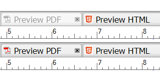 Adobe AEM Forms Designer Preview PDF Tab Disabled or Grayed out