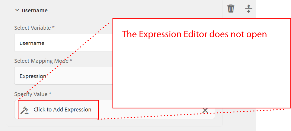 AEM Forms Expression Editor does not work
